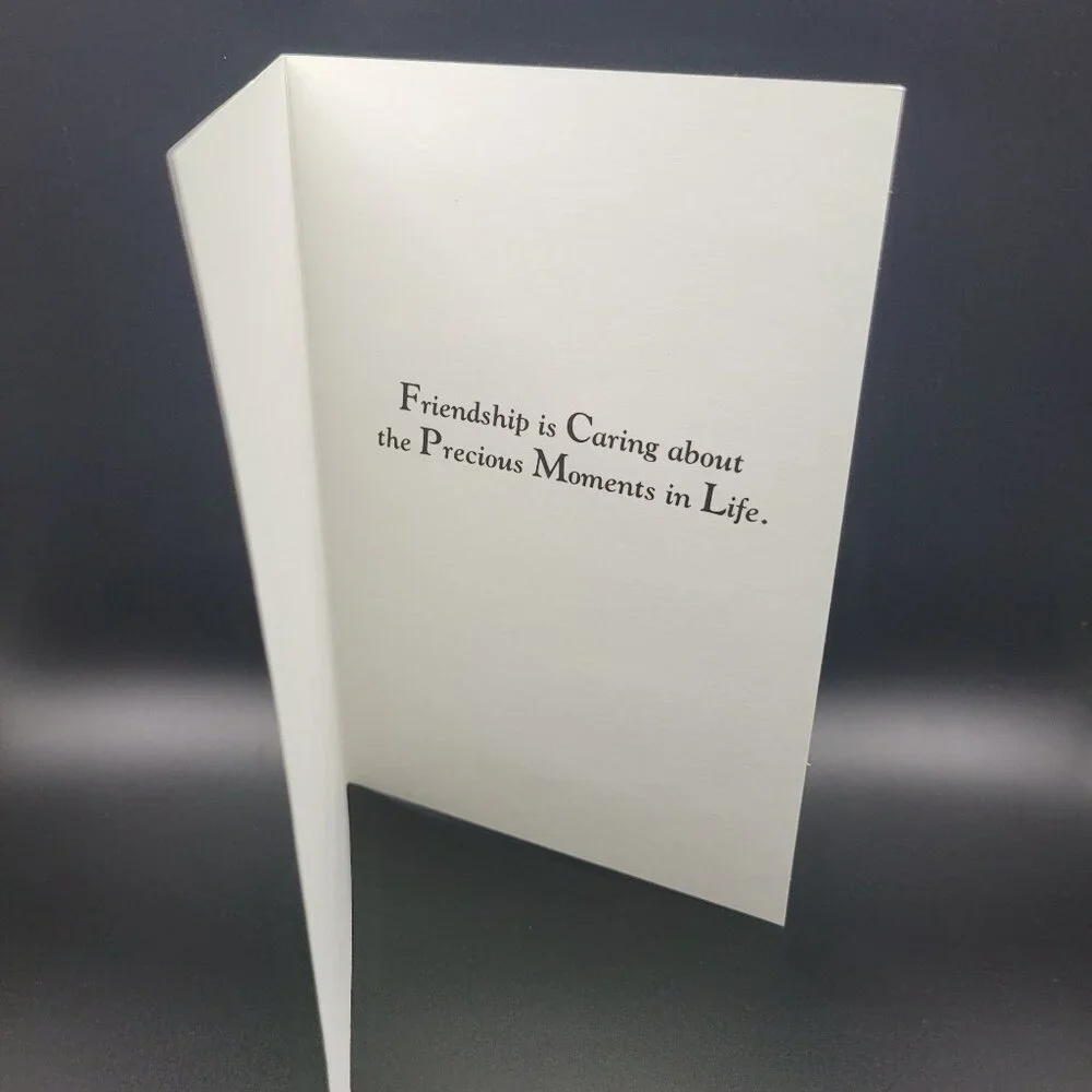 P&A Leopard‎ Cub Greeting Card With Sentiment Inside Friendship Unused